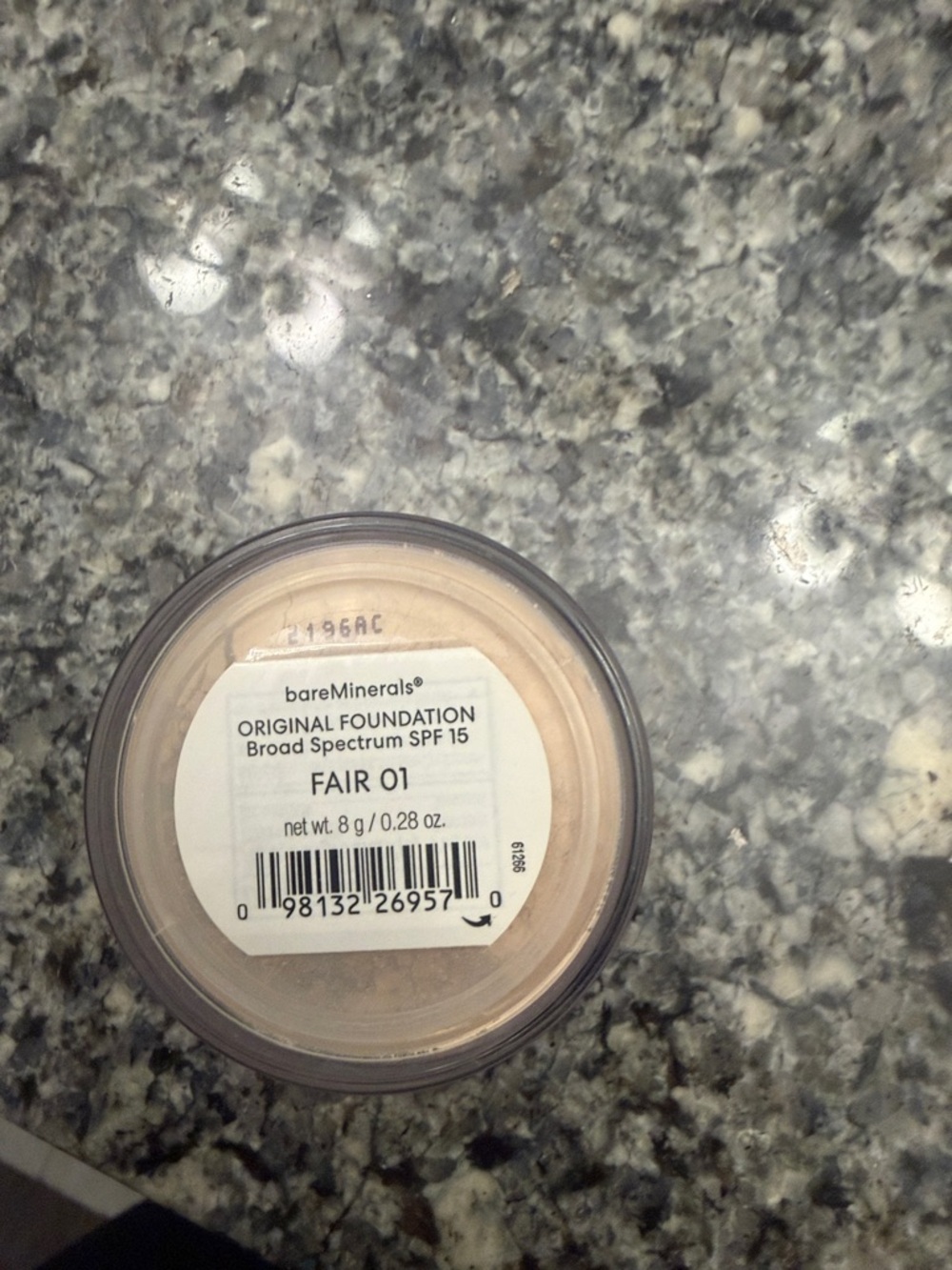 bareMinerals Loose Mineral Foundation - Fair 01 (Beige Tone)